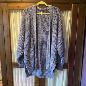 Free people open front cardigan